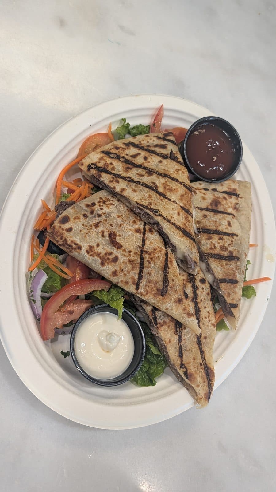 Arayes Lahm or Dajaj (Wraps) — Maza Mediterranean Cuisine, Chandler AZ