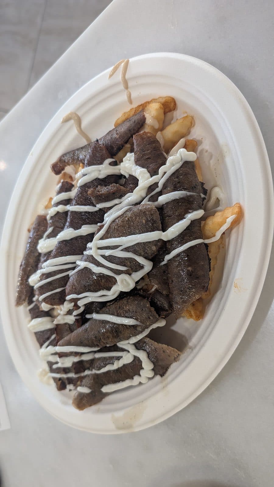 Gyro (Loaded Fries) — Maza Mediterranean Cuisine, Chandler AZ