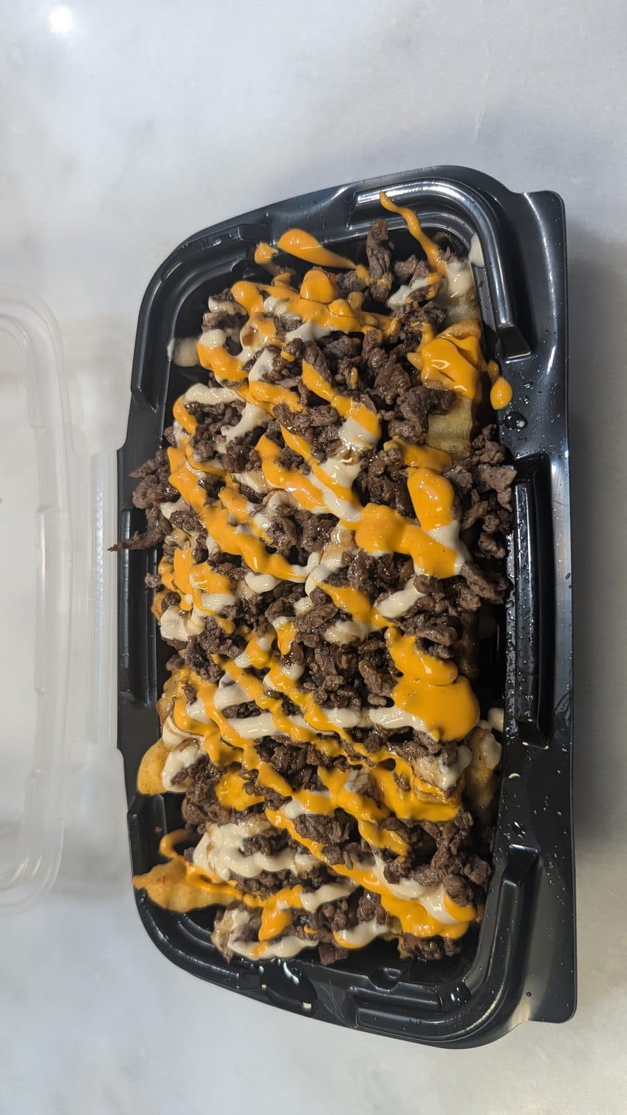 Shredded Steak (Loaded Fries) — Maza Mediterranean Cuisine, Chandler AZ