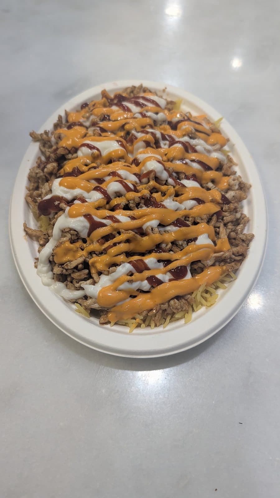 Shredded Chicken Plate (Plates) — Maza Mediterranean Cuisine, Chandler AZ