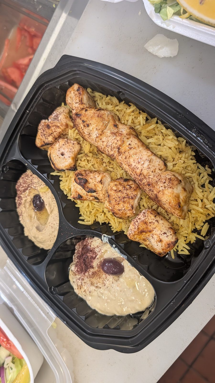 Chicken Tikka plate