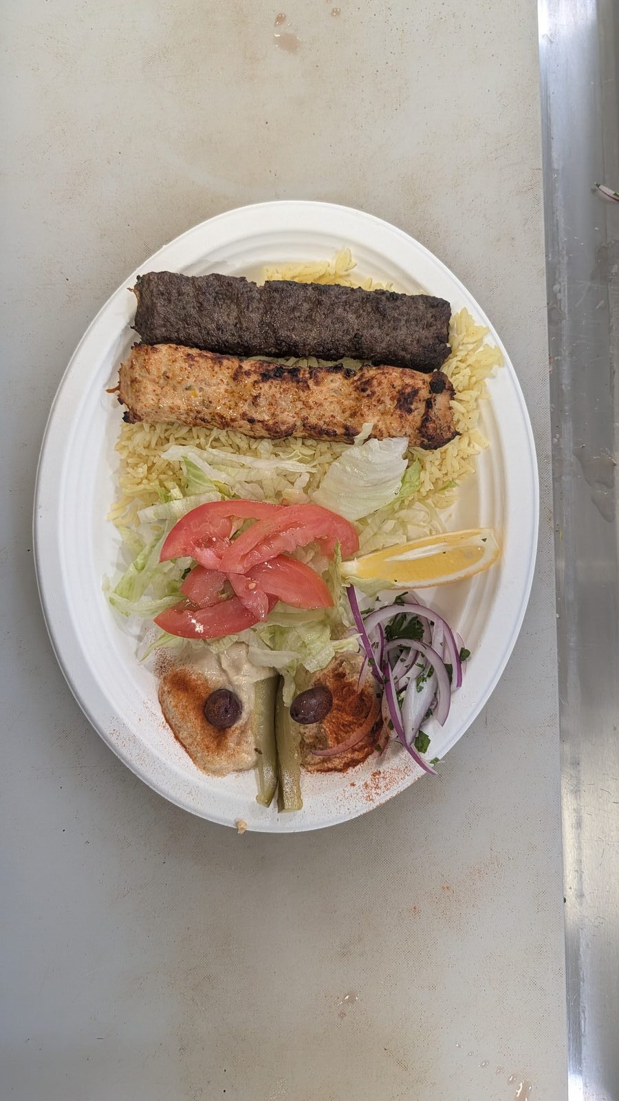 Mix Kebab plate